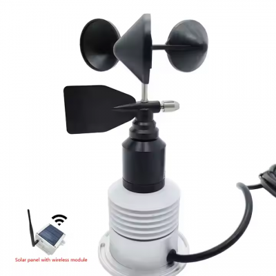 Testermeter-CE Small Wind Speed and Direction Anemometer Air Temperature Humidity Pressure Weather Station With 5 Outdoor Weather Sensors