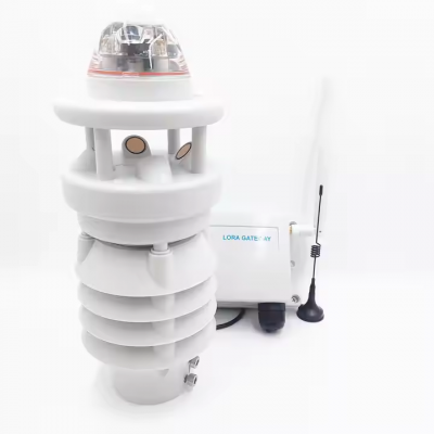 Testerneter-CE SDI12 Mini 10 in 1 Easy Install Agricultural LORA LORAWAN GPRS 4G WIFI Highway Weather Station