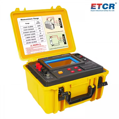 Testermeter-ETCR3670 Highly Durable and Protective Transformer DC Resistance Tester for Outdoor Work