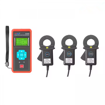 Testermeter-ETCR8300 Long Life Time Three Channel Clamp Current Tester for Troubleshooting Circuit Insulation