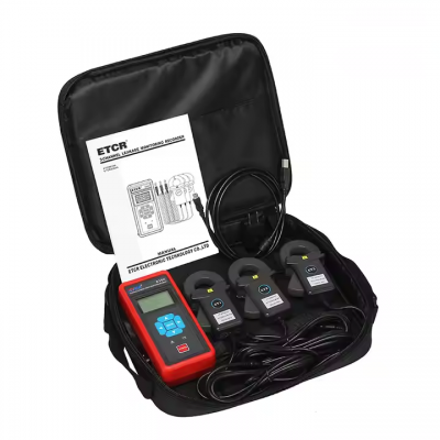 Testermeter-ETCR8300 Long Life Time Three Channel Clamp Current Tester for Troubleshooting Circuit Insulation