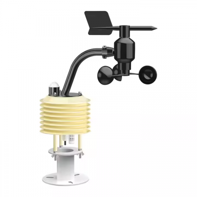 Testermeter-CE RS485 Output Air Temperature Humidity Gas Wind Speed And Direction Sensor All In One Compact Weather Station For Industrial