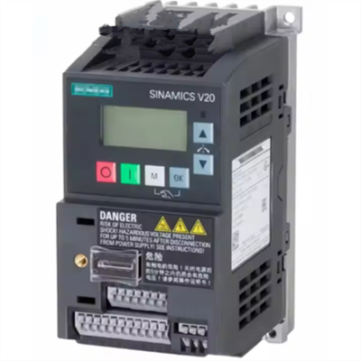 Testermeter-Brand New SIEMENS SINAMICS V20 Industry Inverter 1 AC 200-240V VFD 0.25kW Frequency Converter 6SL3210-5BB12-5UV1
