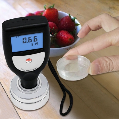 Testermeter-High Precision Moisture Analyzer for Food Safety and Quality Control Digital LCD 0 to 1.0aw Range Food Water Activity Meter