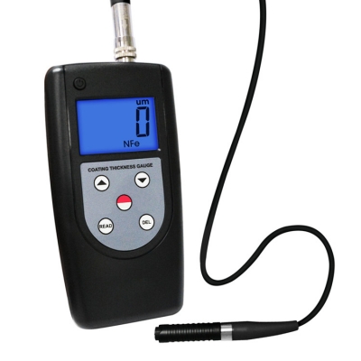Testermeter-Heavy Duty Digital Coating Thickness Meter NF Type Eddy Current Probe Micro Coating Tester for Paint Enamel