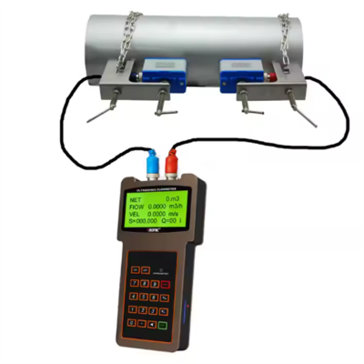 Testermeter-TUF-2000H Handheld Ultrasonic Flowmeter Portal Ultrasonic Flow Meter Salt Water Flow Meter