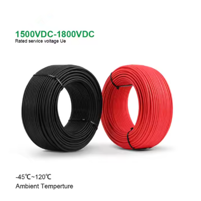 Testermeter-pv-4mm-Pv Wire Cables Solar 1.2.5/4/6/0/16mm H1z2z2-k Type 5 Tinned Copper Flexible Dc Solar Cable