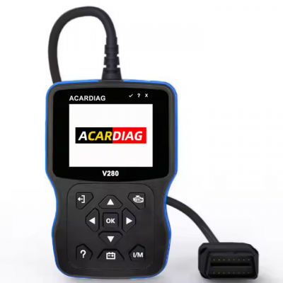 Testermeter-Acardiag V280 Professional OBD2 Scanner Auto Code Reader Diagnostic Check Engine Light Scan Tool for OBD II Cars After 1996
