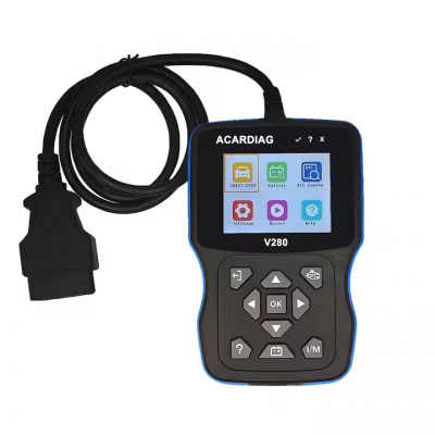 Testermeter-Acardiag V280 Professional OBD2 Scanner Auto Code Reader Diagnostic Check Engine Light Scan Tool for OBD II Cars After 1996