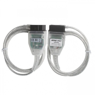 Testermeter-MINI VCI J2534 for Toyota Support TIS Techstream V18 Car Diagnostic Tool