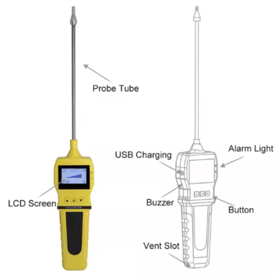 Testermeter-BH-GSP-For Bosean Industry Portable Digital Charging Smart External Pump Sampler Device Gas Analyzers Support All Gases