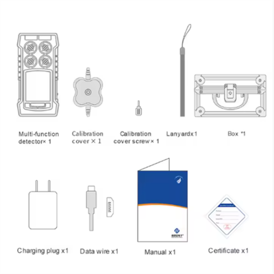 Testermeter-BH-4S-Portable H2S CO CO2 CH4 NH3 Ammonia Gas Detector for Poultry Livestock House Gas Analyzers