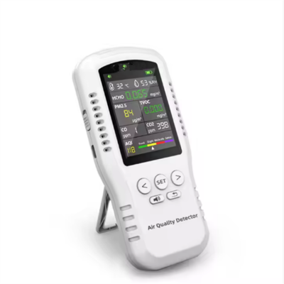 Testermeter-T-Z01pro-Bosean Portable CO2 Pm2.5 Detector Handheld air Quality Monitor Pm2.5 Hcho Temperature Detector Pm2.5 Pm10 Tvoc Hcho Monitor