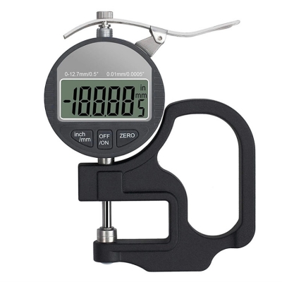Testermeter-CTDG127-0.01mm0.001mm Micrometer Thickness Tester 12.7mm 25.4mm Digital Micrometer Thickness Meter Electronic Thickness Gauge
