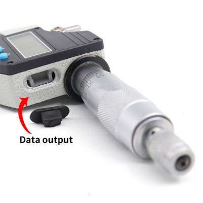 Testermeter-CTM025-0-25MM0-1 2-way Electronic Digital Outside Micrometer with Laser Engraved Scale and Carbide Tipped