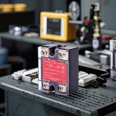 Testermeter-NA021-Crydom Single Phase Solid State Relay SSR 40DA Miniature Zero-Crossing Switch PVC Protection Cover Low Power General Purpose 5V