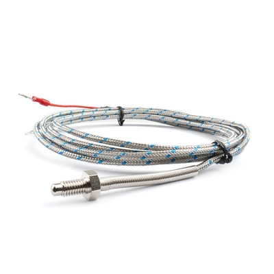 Testermeter-M6 14 Bsp Npt Stainless Steel Screw Type K J Thermocouple PT100 Industrial Temperature Sensor Customizable ODM